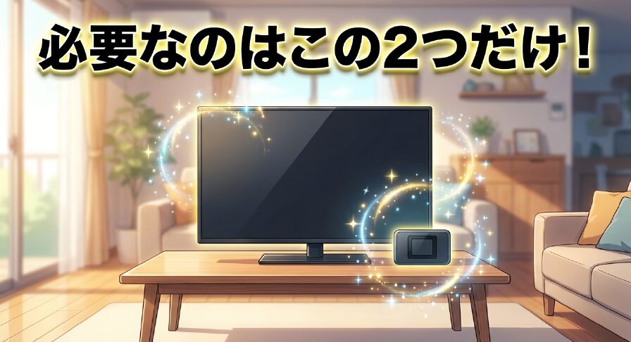 必要なのはこの2つだけというメッセージ