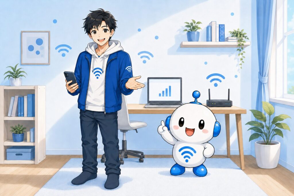 電波のトリセツ＋を運営するyuuと相棒のでんぱる